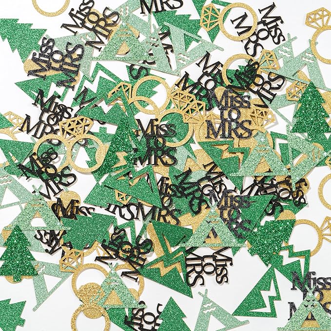 BeYumi Camp Bachelorette Table Confetti - 300Pcs Camping Table