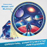 W&O Rocket Ship Play Tent with Blast Off Button - Ultimate Spaceship