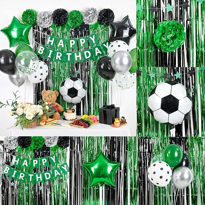 Soccer Party Decorations Soccer Sports Theme Birthday Decorations