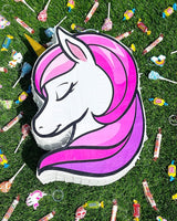 Unicorn Pinata 4 Piece Set 16”x10” Perfect for Unicorn Theme